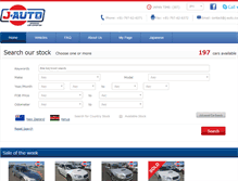 Tablet Screenshot of j-auto.com