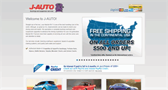 Desktop Screenshot of j-auto.net