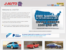 Tablet Screenshot of j-auto.net
